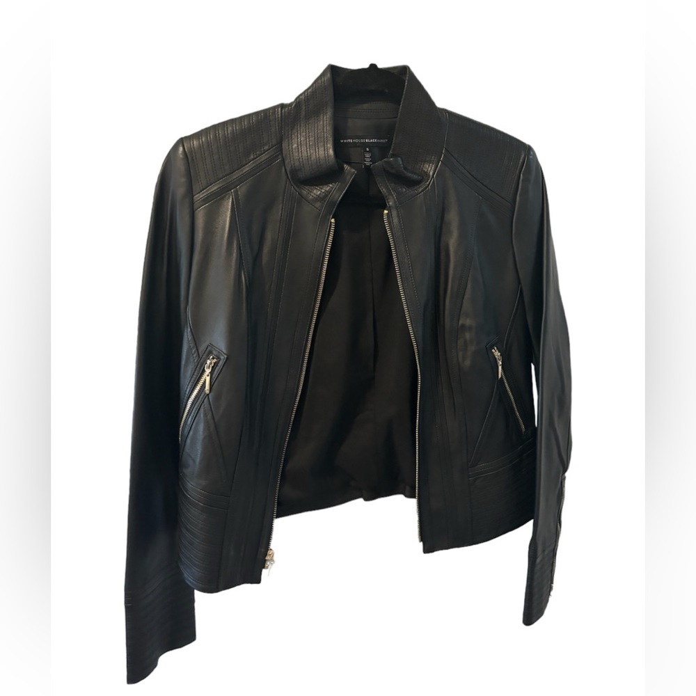 White House Black Market- Genuine Leather. Size Small